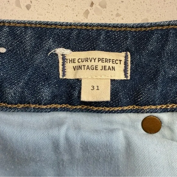 Madewell Curvy Perfect Vintage Jeans 31 Womens - Picture 2 of 13
